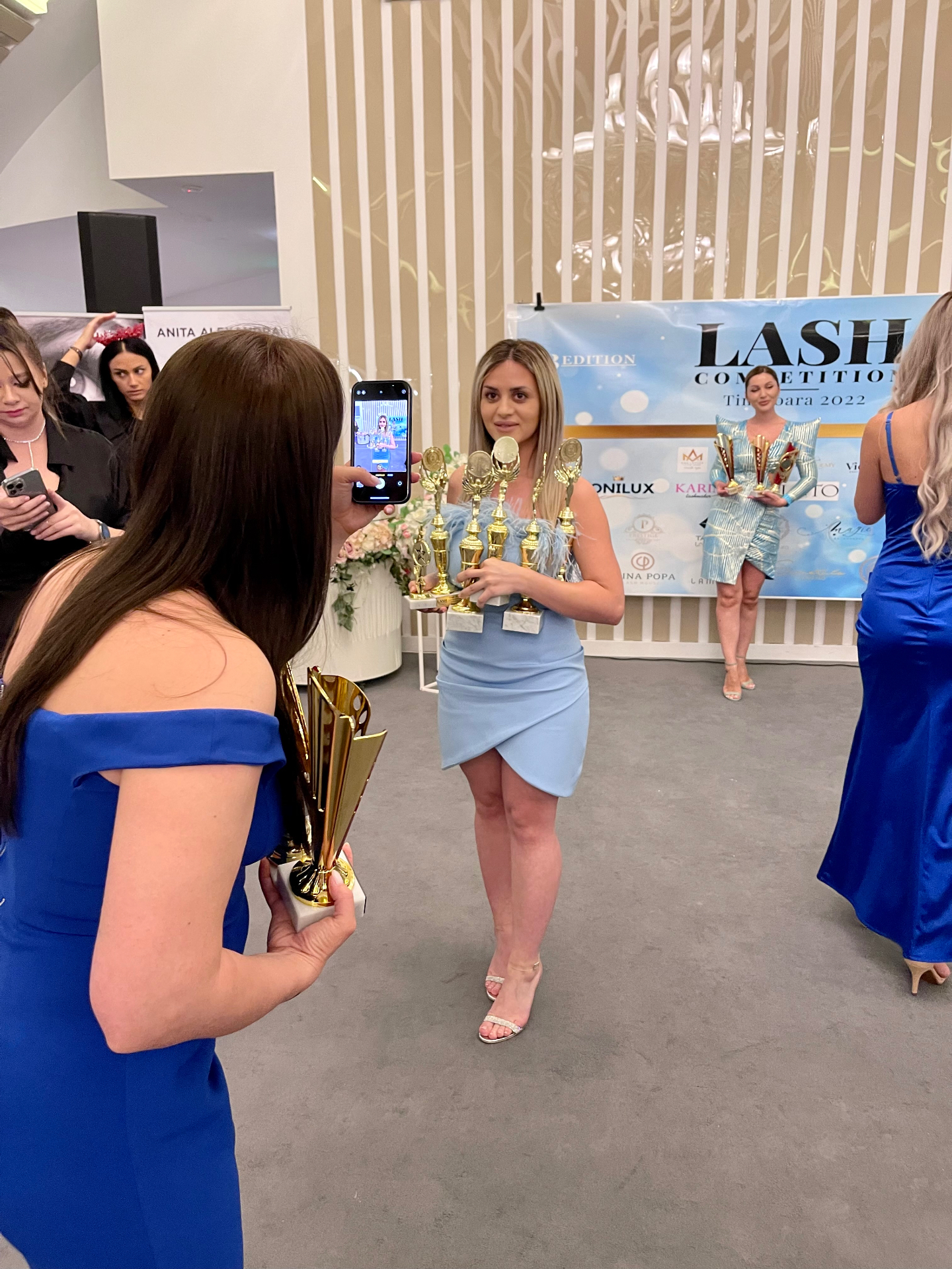 Cecilia Călugăr jurat la Lash Competition Timișoara 2022